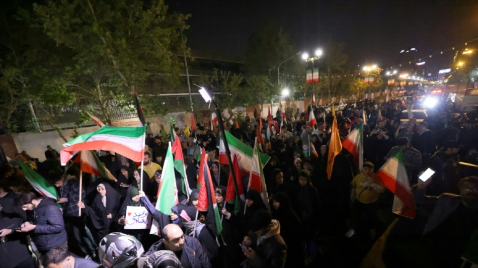 Manifestantes comemoram no Ir&atilde; 'o castigo' infligido com ataque a Israel