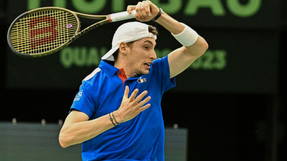 Coupe Davis: Humbert sauve l'&eacute;quipe de France face &agrave; la Hongrie