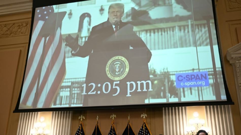 Trump "au centre" d'une "tentative de coup d'Etat": les conclusions de l'enqu&ecirc;te sur l'assaut du Capitole