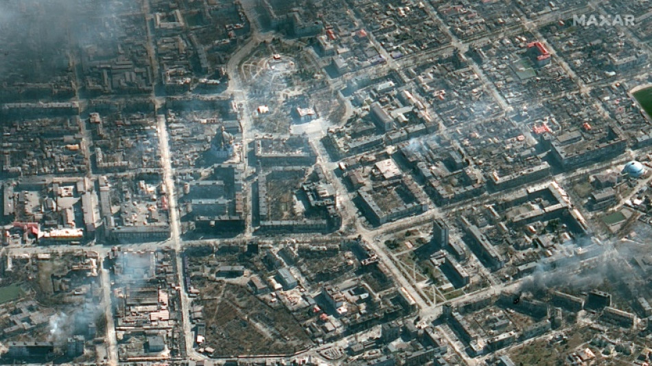 Ukrainische Beh&ouml;rden vermelden Angriff auf Mariupol mit "extrem starken Bomben"