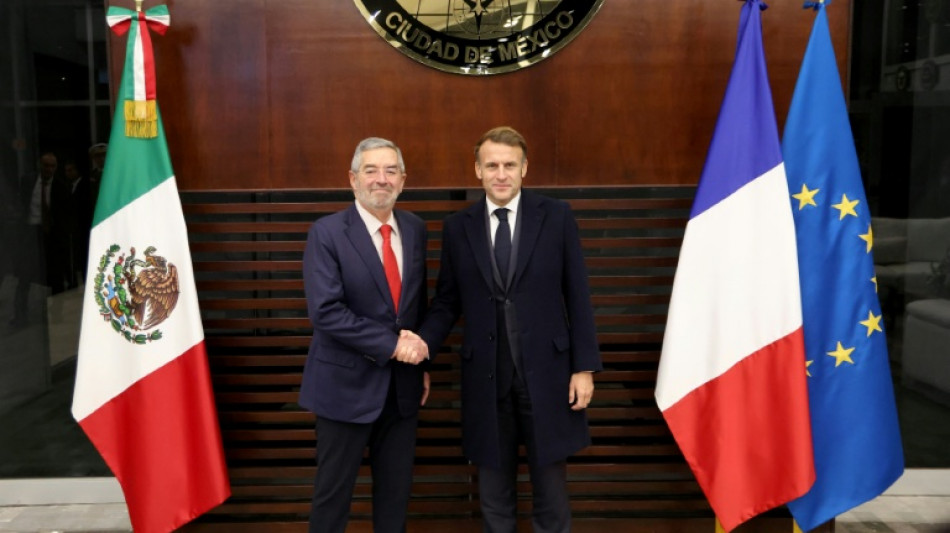 Au Mexique, Macron prône une lutte antidrogue qui respecte "la souveraineté" des Etats