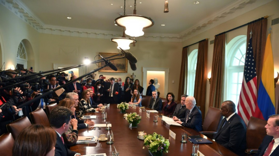Biden se re&uacute;ne con Duque y designa a Colombia aliado importante extra OTAN