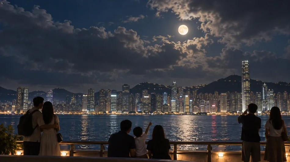 中秋及追月夜早晚多雲 天文台料市民可在雲隙賞月
