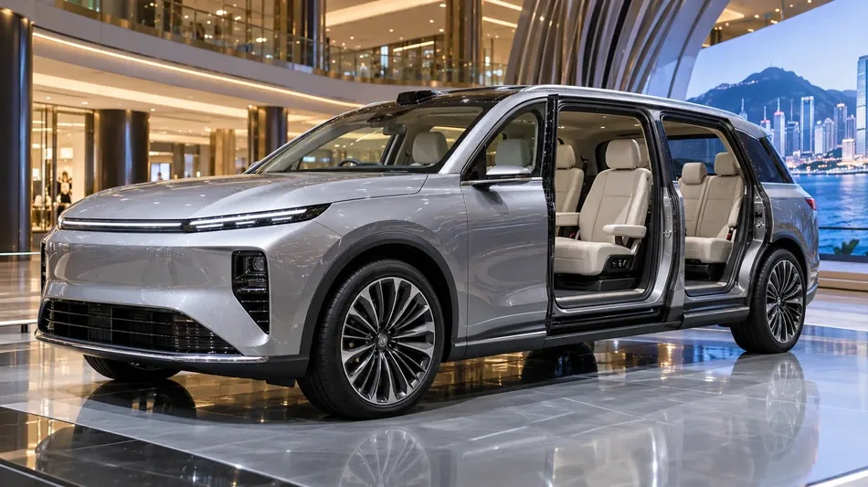 XPENG G9L增程四驅SUV香港亮相　六座及七座版同步登場