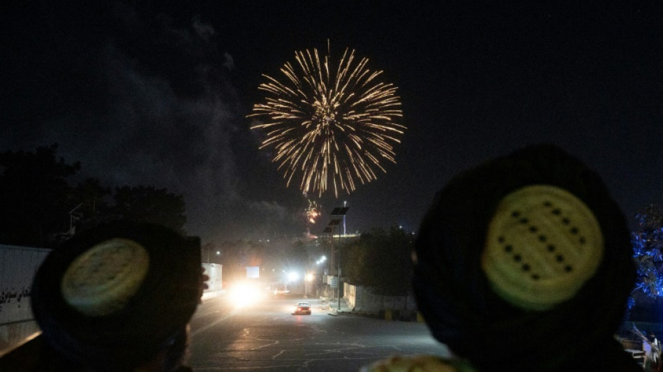 Les talibans f&ecirc;tent leur "libert&eacute;", un an apr&egrave;s le retrait des Etats-Unis d'Afghanistan