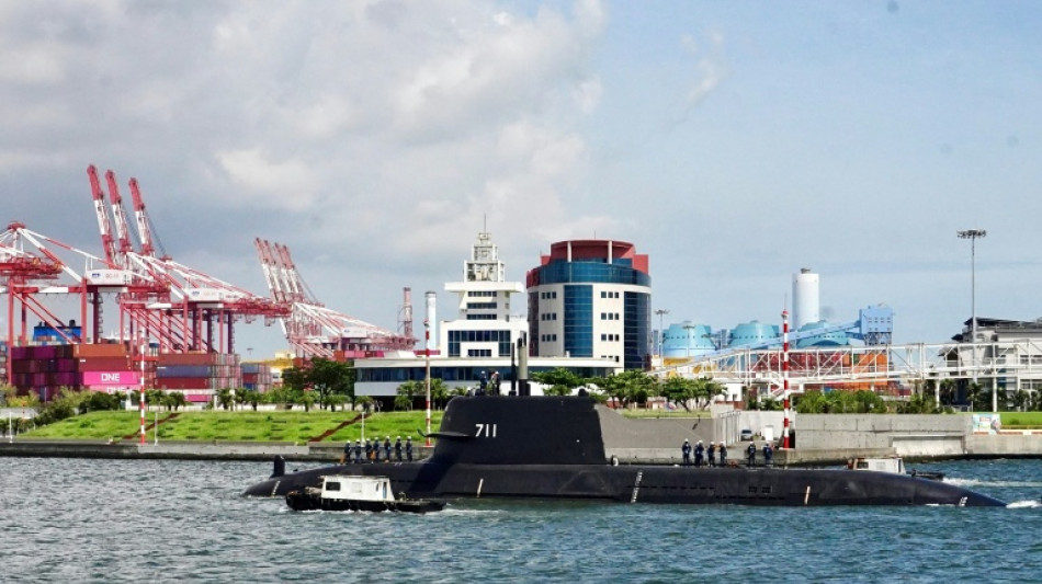 Taiwán inicia pruebas marítimas del primer submarino construido en la isla