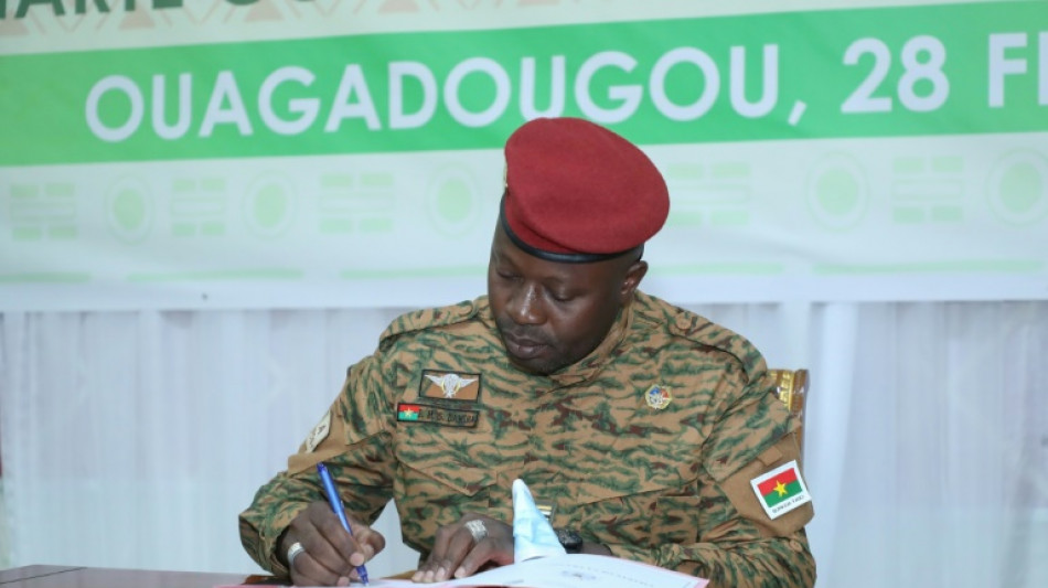 La junta militar de Burkina fija tres a&ntilde;os de transici&oacute;n antes de las elecciones