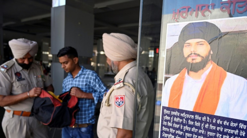 Dirigente separatista sij detenido en India tras espectacular fuga
