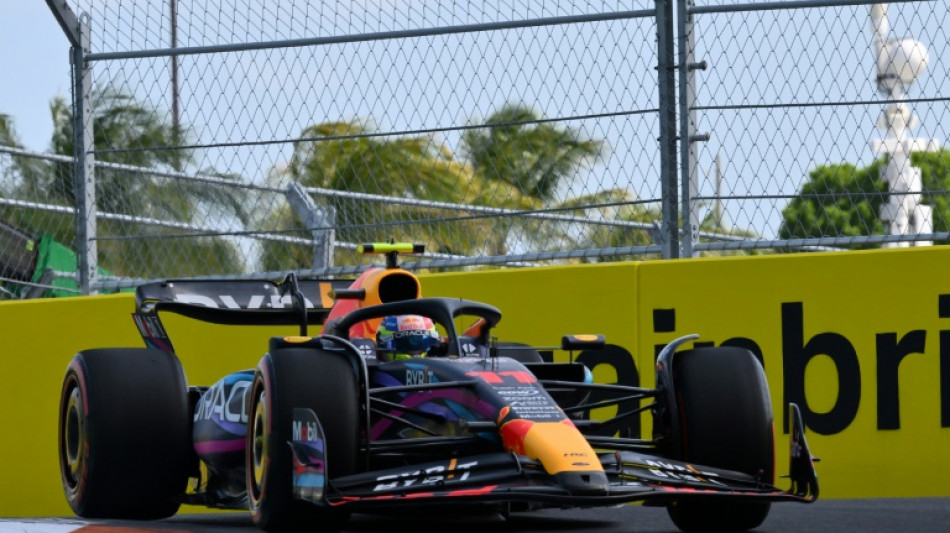 F1: P&eacute;rez en pole au Grand Prix de Miami, Verstappen malchanceux
