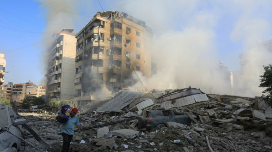 Choro e tens&atilde;o em Beirute ap&oacute;s a morte de Nasrallah