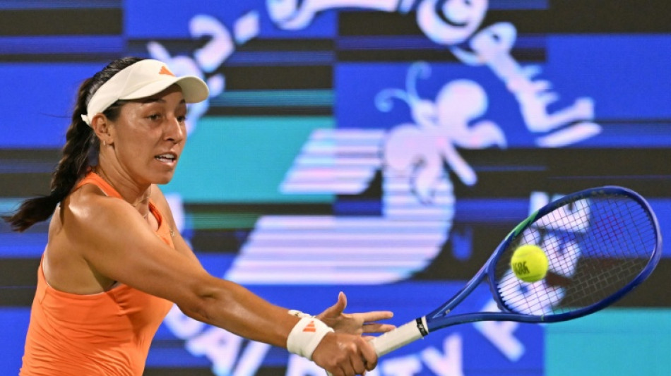 Pegula fights back to sink Anisimova and reach Dubai final