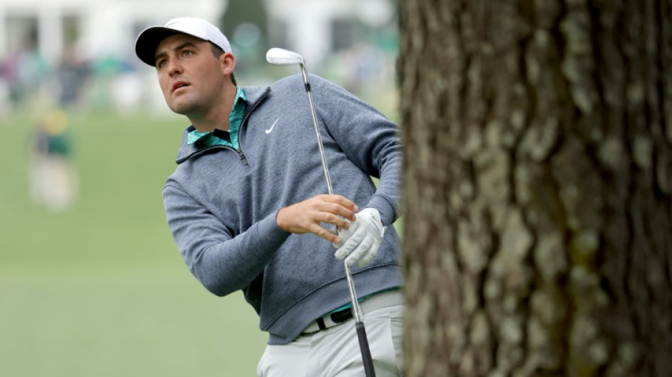 Top-ranked Scheffler seizes control at Masters