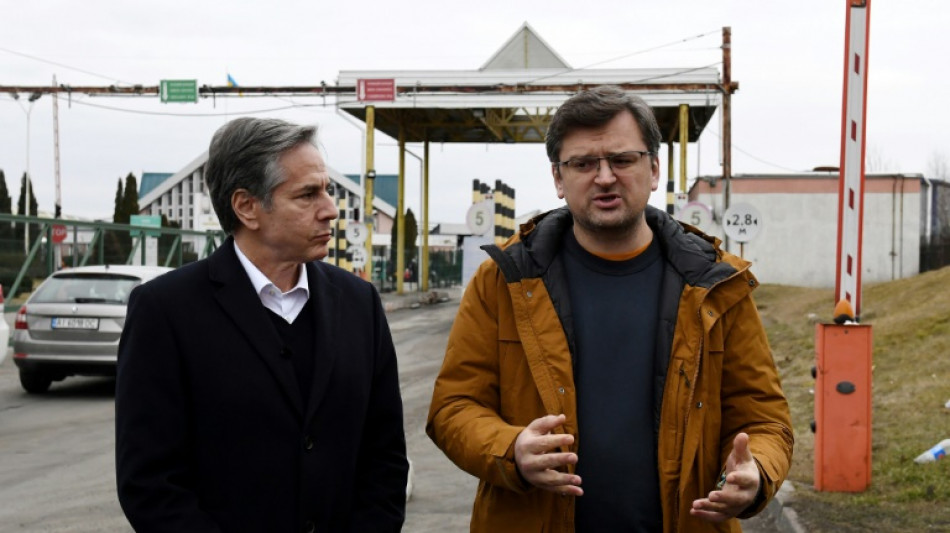 Blinken se re&uacute;ne con su hom&oacute;logo ucraniano y le transmite el apoyo de EEUU
