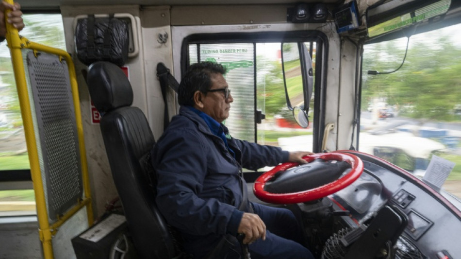 Panic buttons, undercover cops: How Peru bus drivers try to stay safe