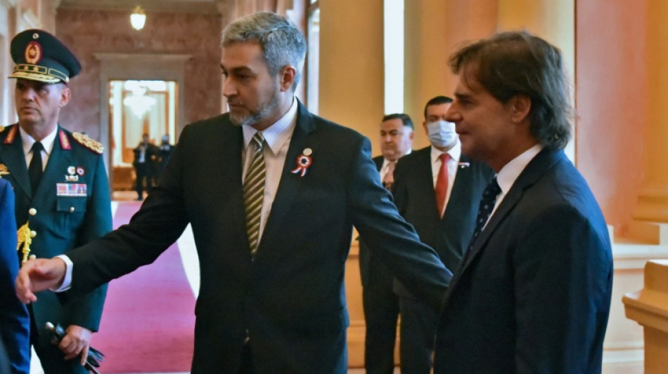Presidentes de Paraguay y Uruguay buscan fortalecer v&iacute;nculo en comercio e inversiones