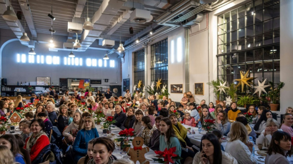A Varsovie, le premier No&euml;l de r&eacute;fugi&eacute;s ukrainiens depuis l'invasion russe