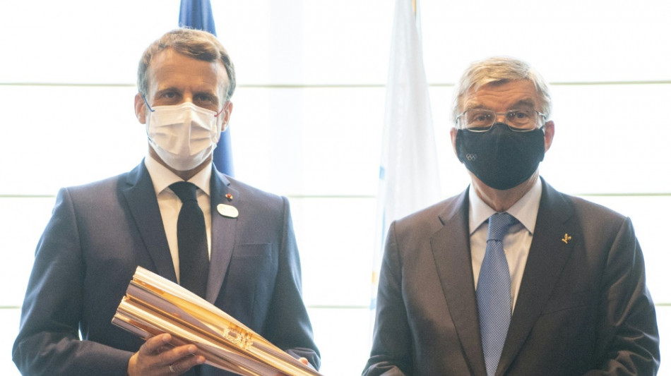 Paris 2024: Treffen zwischen IOC-Pr&auml;sident Bach und Macron
