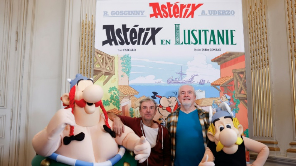 Jour J pour le nouvel Astérix, en mission en Lusitanie