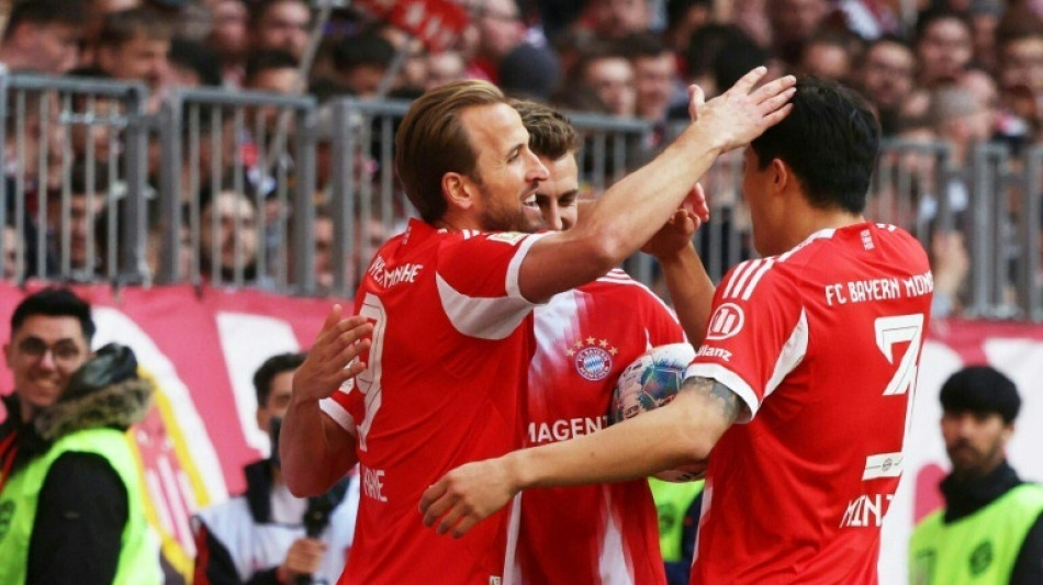 Kane scores as Bayern sink Stuttgart to claim Bundesliga title