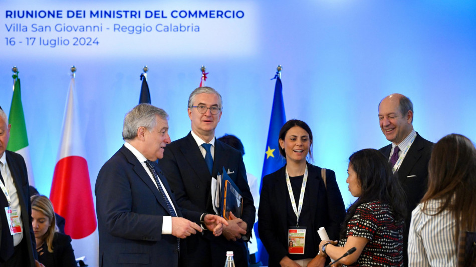 Tajani, il G7 commercio &egrave; stato un successo per l'Italia
