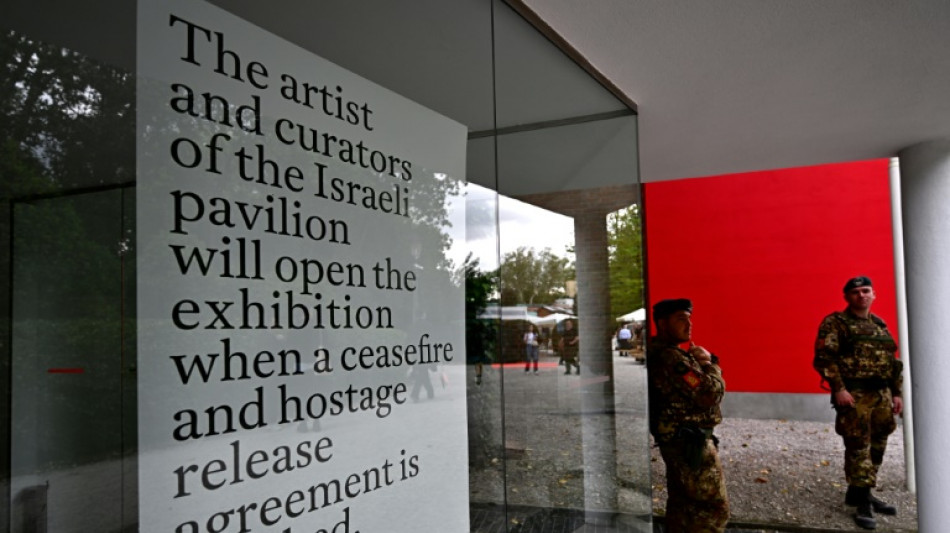 Pavilh&atilde;o de Israel na Bienal de Veneza ficar&aacute; fechado at&eacute; liberta&ccedil;&atilde;o de ref&eacute;ns