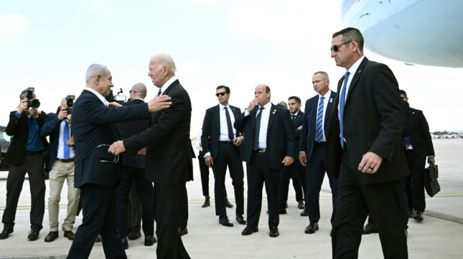 Biden apoia Israel e acusa mil&iacute;cias palestinas por bombardeio de hospital em Gaza