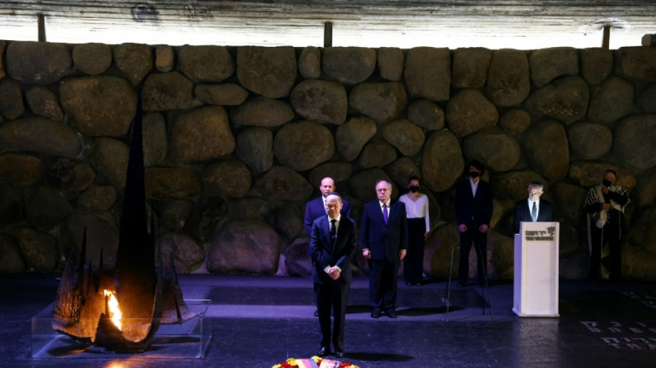 Scholz besucht Holocaust-Gedenkst&auml;tte Yad Vashem in Jerusalem