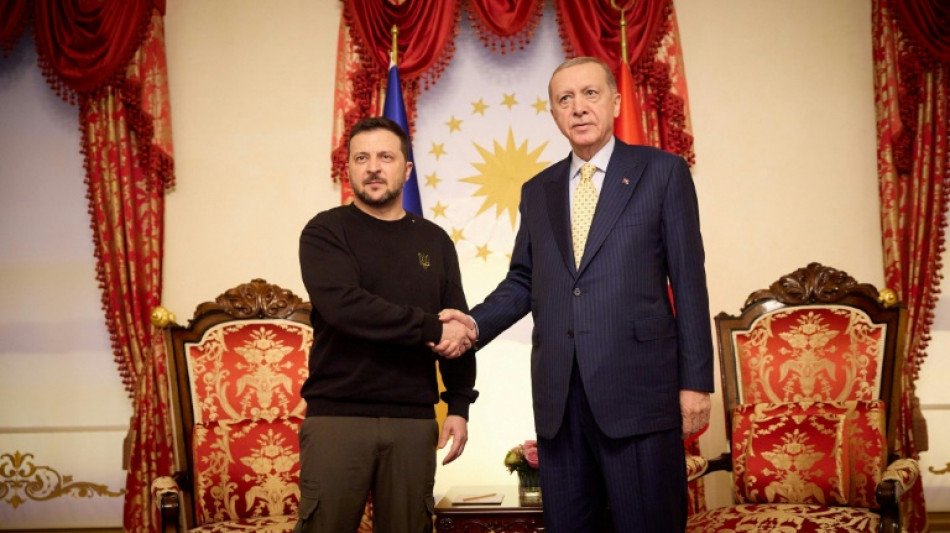 Zelensky se re&uacute;ne com presidente turco em Istambul para falar da guerra na Ucr&acirc;nia