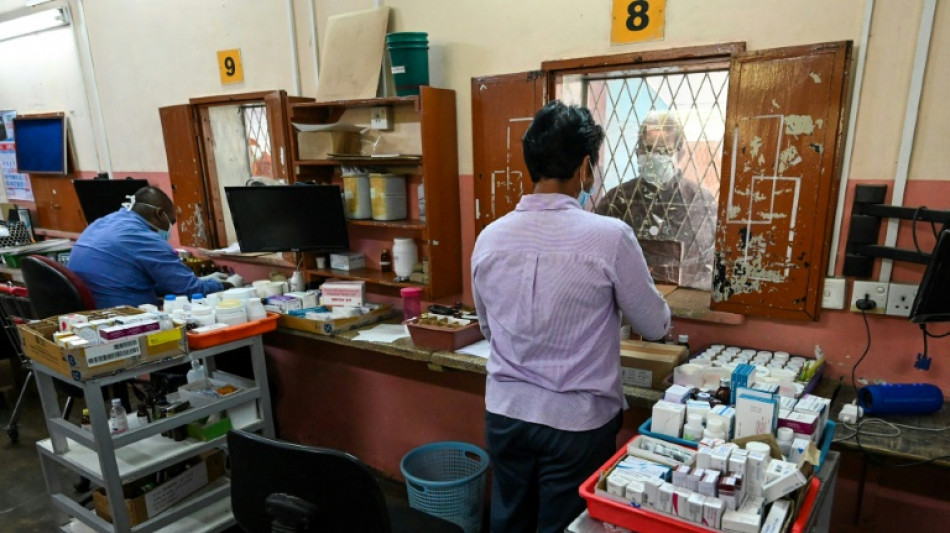 Une crise sanitaire menace le Sri Lanka, &agrave; court de m&eacute;dicaments