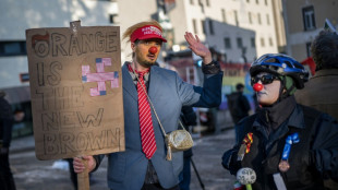 Manifestantes protestaron en Davos contra el Foro Econ&oacute;mico Mundial y Trump