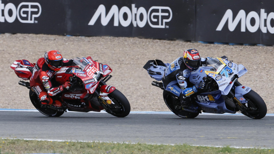 MotoGp: Spagna; vince Alex Marquez, seconda l'Aprilia di Bezzecchi