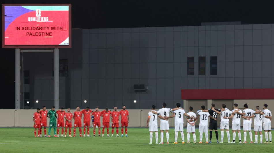 Palestina empata com L&iacute;bano em seu 1&ordm; jogo desde o in&iacute;cio da guerra