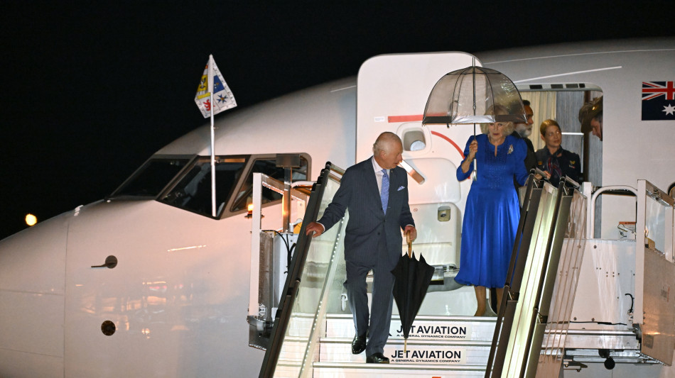 Re Carlo &egrave; arrivato in Australia