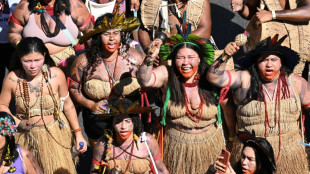 Milhares de mulheres ind&iacute;genas marcham em Bras&iacute;lia contra Marco Temporal